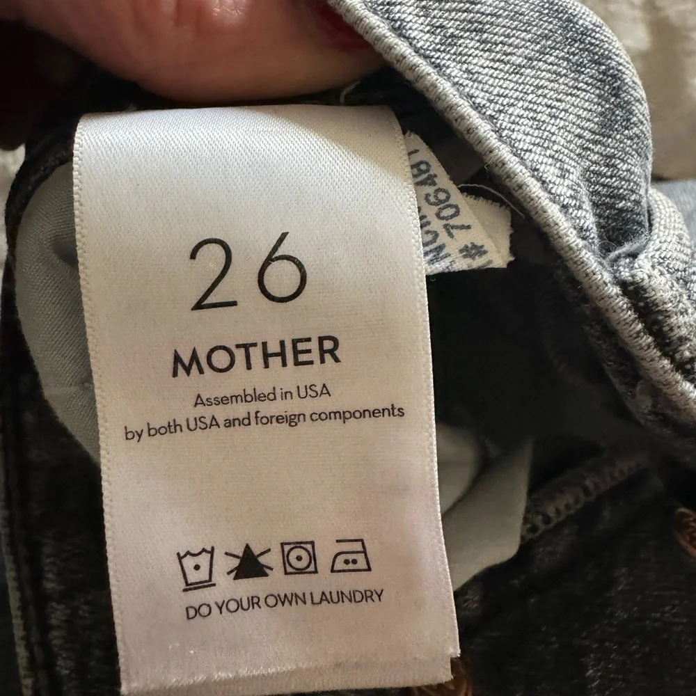 MOTHER Gray Women's Jeans - Picture 2 of 6